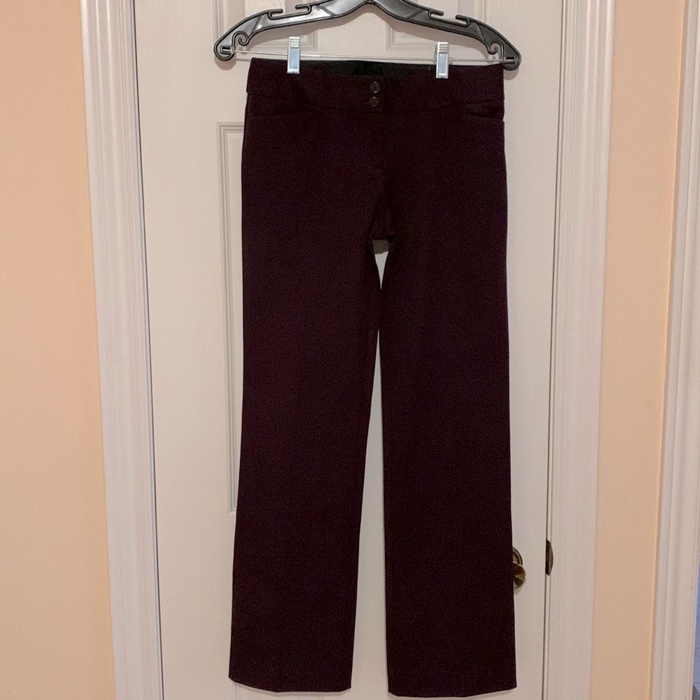 [NWT] Purple LOFT straight leg dress pants | Size: 0P